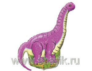 ЕвропаУноТрейд Шар фольга. Динозавр розовый 1206-0113