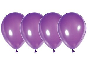 АВ-Принт Набор шаров латекс. Фиолетовый пастель М10" 25 см Весел