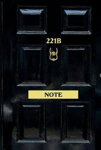 Шерлок.221b Note.Стильный блокнот для поклонников великого сыщика тверд