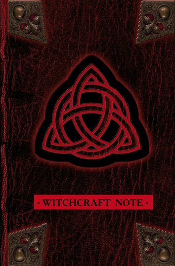 Witchcraft Note.Зачарованный блокнот для записей и скетчей тв