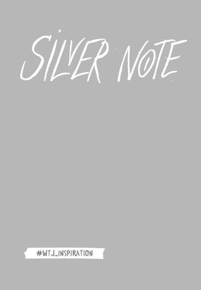 Silver Note. Альбом для рисования с серебряными страницами мяг