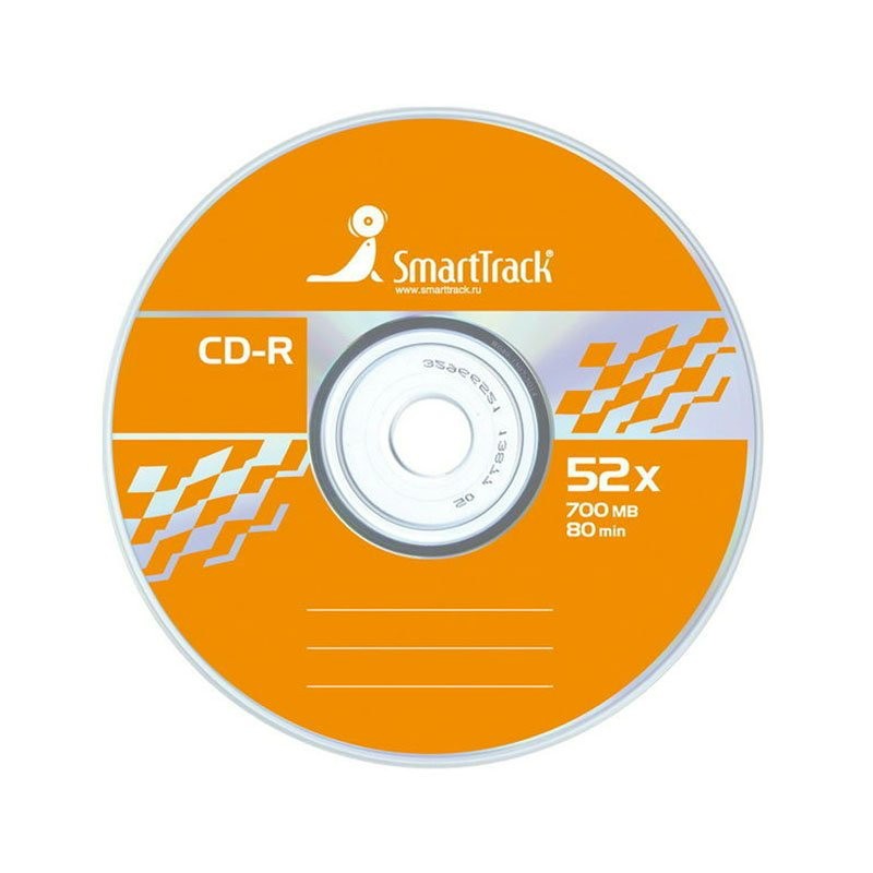 Диск CD-R 700мБ туба по 50 шт. ST000151 (уни)