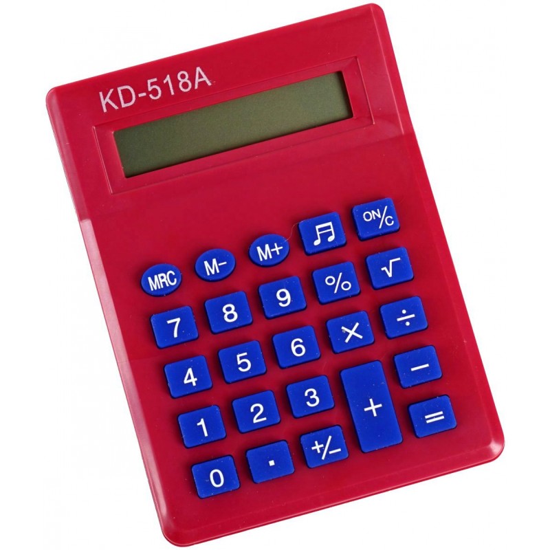 Калькулятор настольный 8 разряд. с мелодией 3854082 (уни)