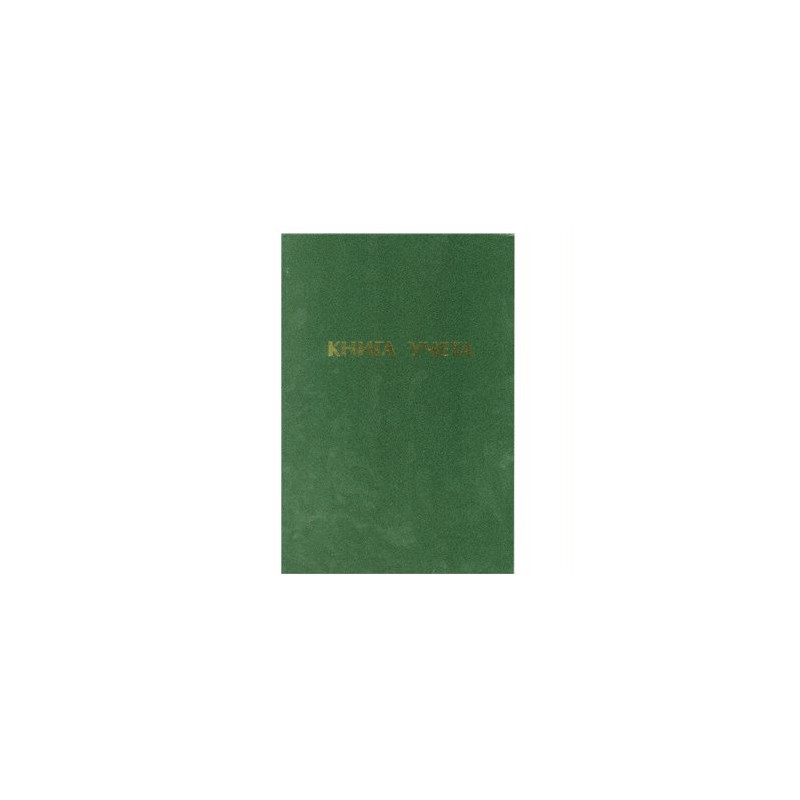 Книга учета А4 96 листов лин. бумвинил КУ-522 (уни)
