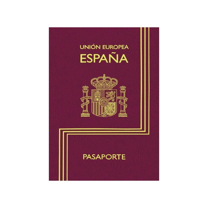 Книжка записная А6 16 листов нелинов. Паспорт Испания 3D фольга 16ЗК6лофA_22493