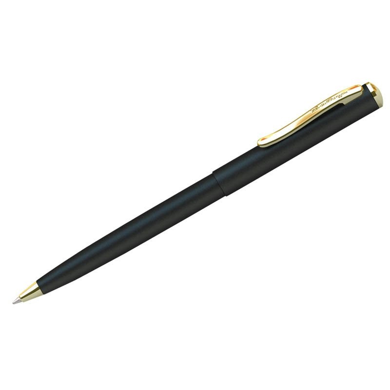 Набор подарочный ручка шариковая автоматическая синяя 0,7мм VELVETчер. золот. CPs_72735 (уни)