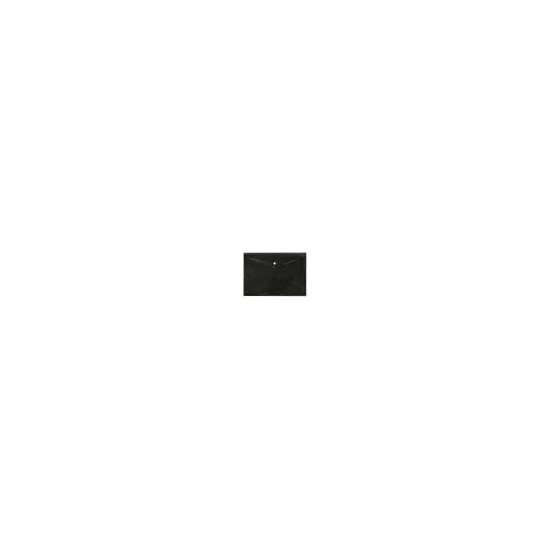 Папка с кнопкой А4 DeLuxe черный пл.0,18мм DL801BLCK 1