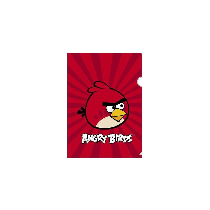Папка-уголок А4 Angry Birds 0.18мм AG4_10817 (уни)