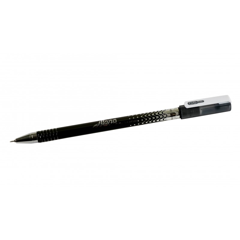 Ручка гелевая Alona черная 0,5мм FO-GEL018 BLACK (уни)