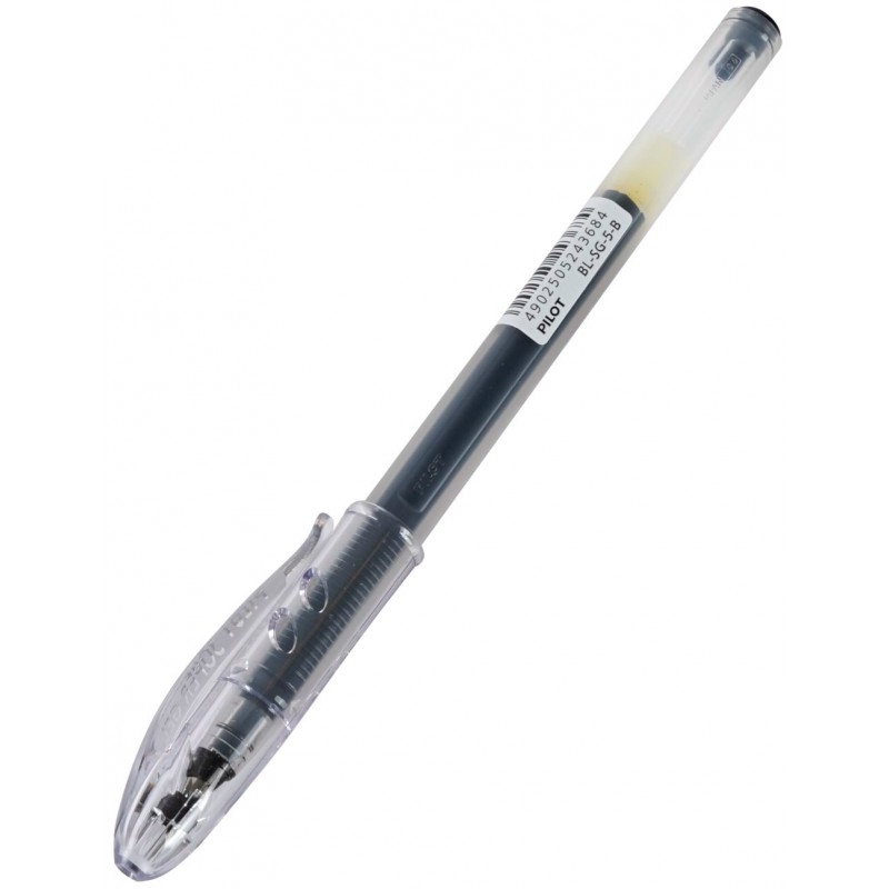 Ручка гелевая Extra Fine черная 0,5мм однораз. BL-SG-5(B) (уни)
