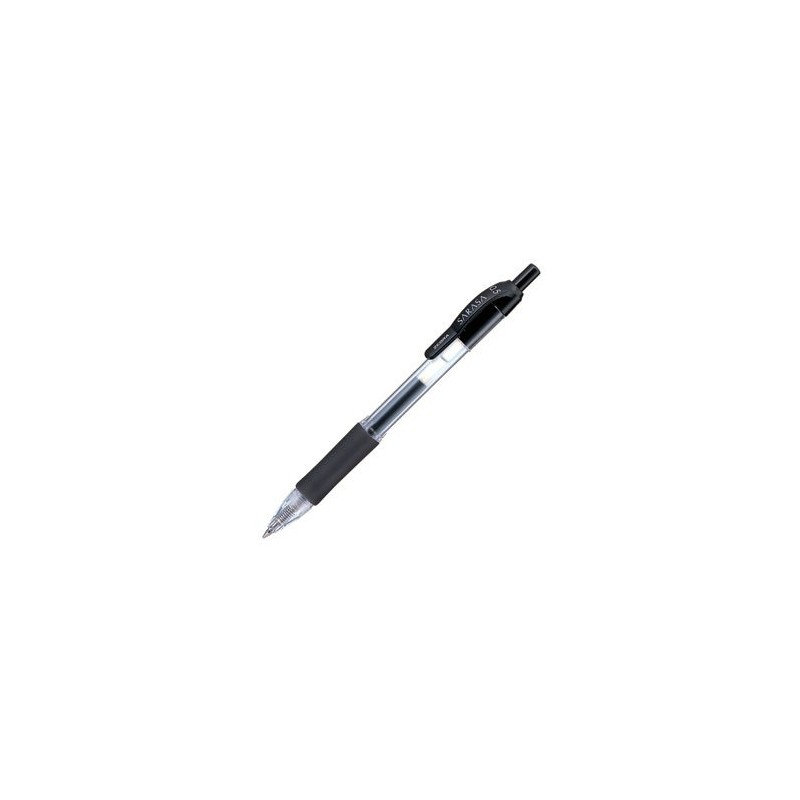 Ручка гелевая автоматическая Sarasa 0,5мм черная рез.держ. JJ3-BK