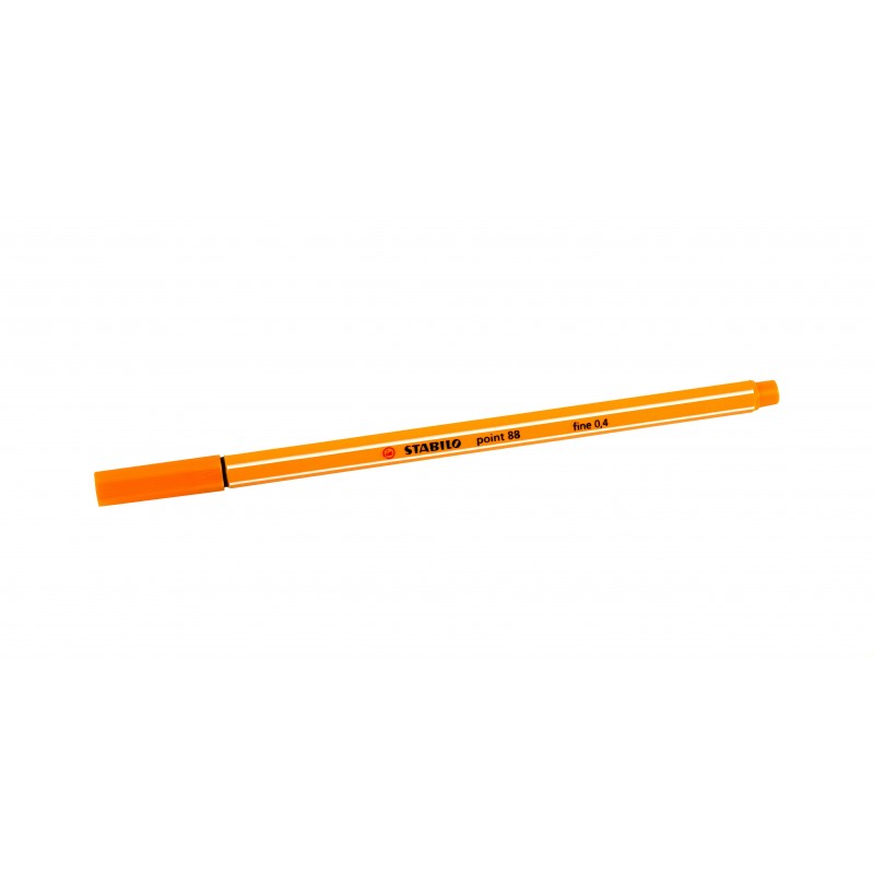 Ручка капилярная point оранжевая 0,4мм 88 54 (унив)