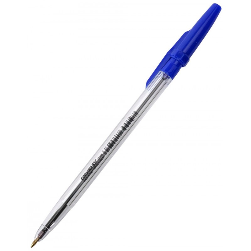 Ручка шариковая Corvina 51 прозр.корп. синяя 40163 02 (уни)