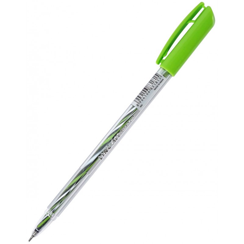 Ручка шариковая Ace синяя 0,6мм игольч.након. 950 blue (уни)