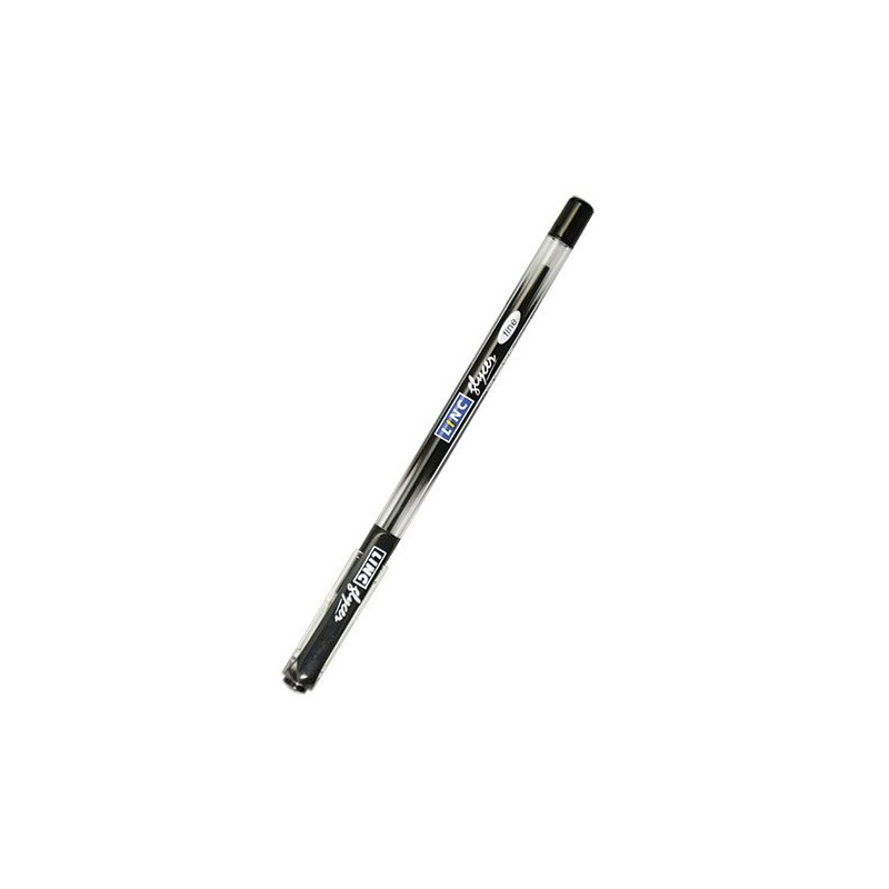 Ручка шариковая Glycer 0,7мм, черная с грипом 1300RF black