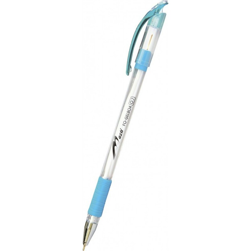 Ручка шариковая Mazti синяя маслянные чернила 0,7мм син.корп. FO-GELB04BB BLUE (уни)