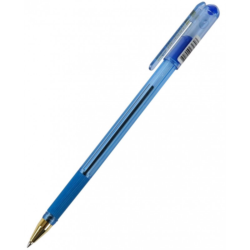 Ручка шариковая MC GOLD синяя 1мм Масляная основа рез.уп. BMC10-02