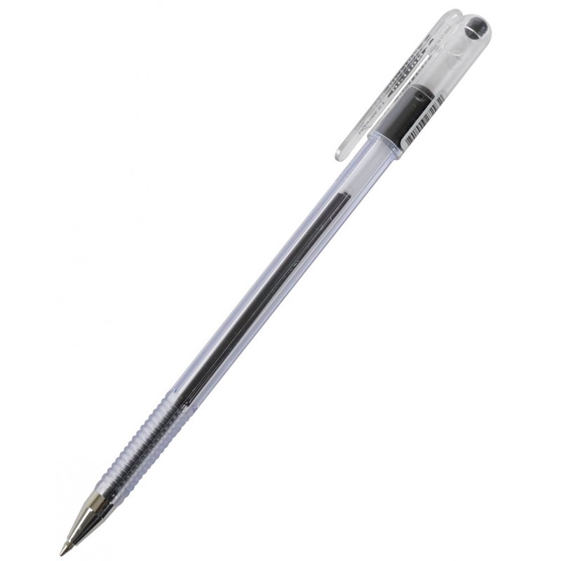 Ручка шариковая Option черная 0,7мм Масляная основа OP07-01 (уни)