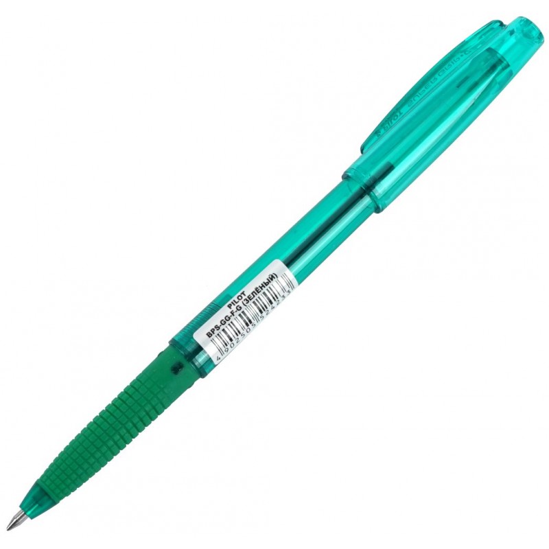 Ручка шариковая Super Grip G зеленая 0,7мм рез.держ. BPS-GG-F-G