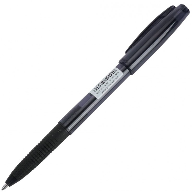 Ручка шариковая Super Grip G черная 1мм рез.держ. BPS-GG-M-B