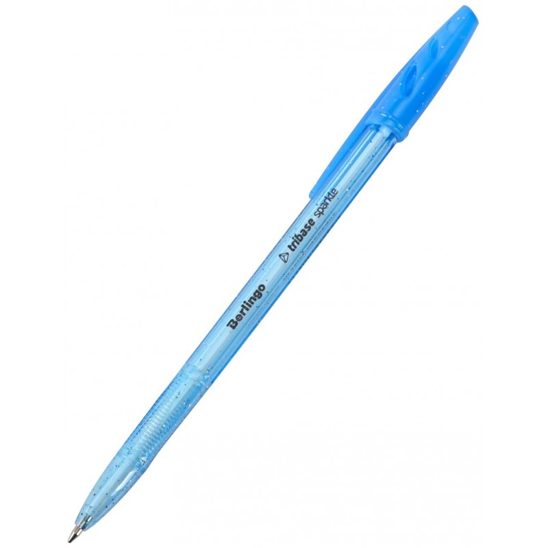 Ручка шариковая Tribase Sparkle синяя 0,7мм CBp_70962 (уни)