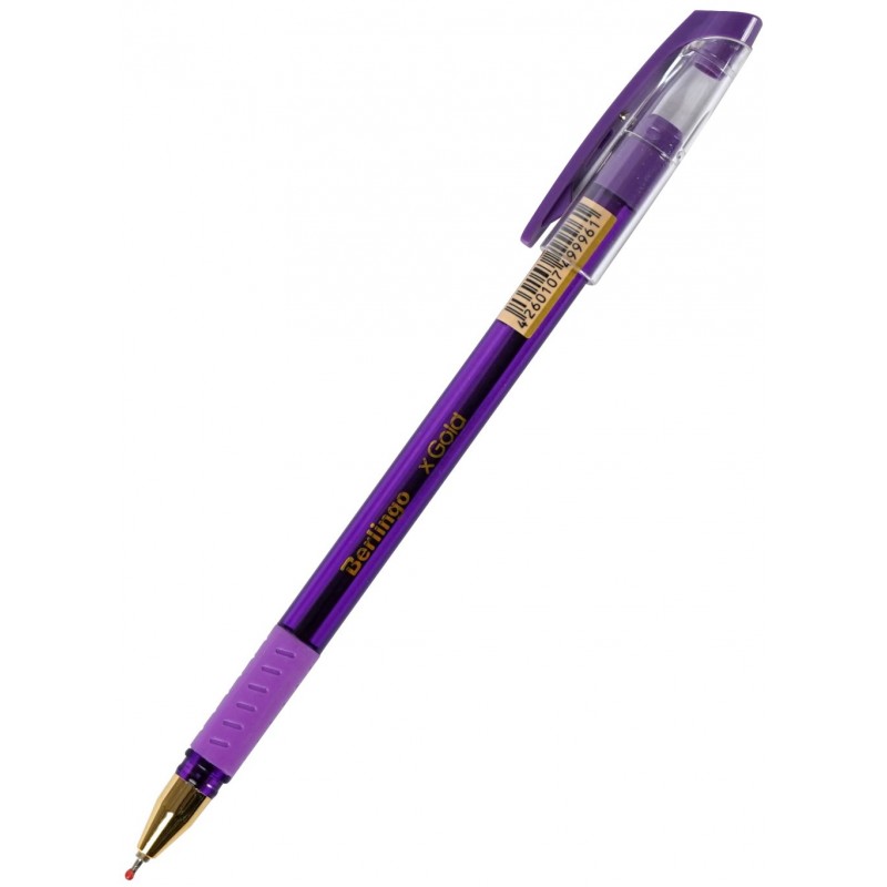 Ручка шариковая xGold фиолетовая 0,7мм игольчат.стержень CBp_07504 (уни)