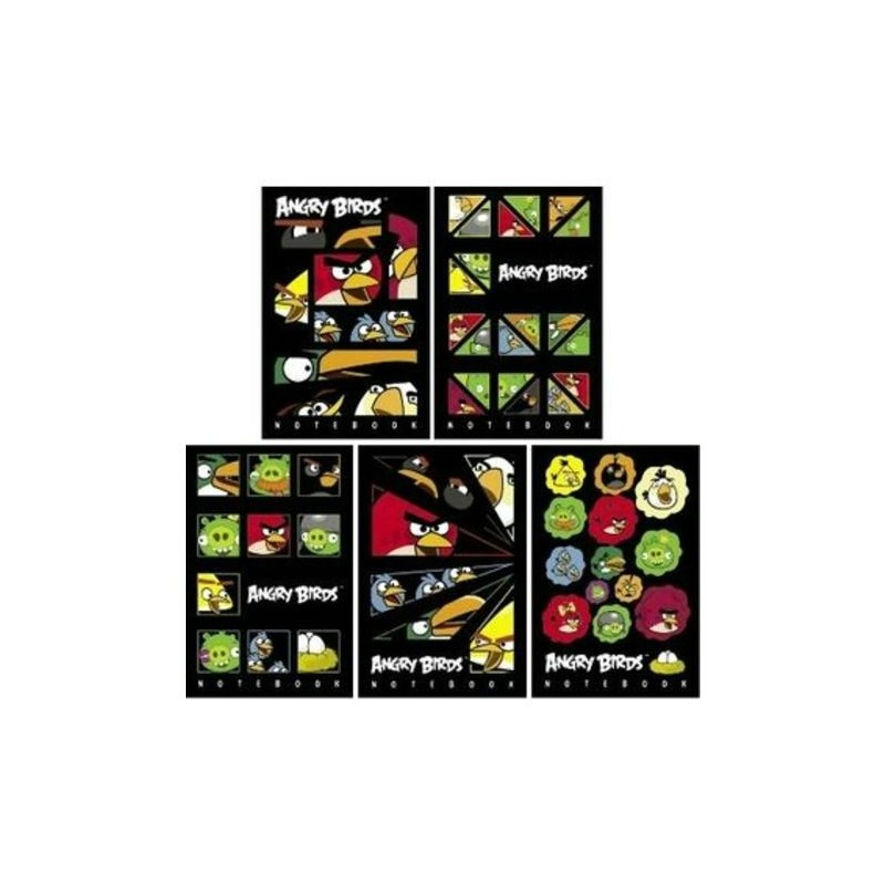 Тетрадь 48 листов в клетку Angry Birds Выпуск №6 48Т5В1