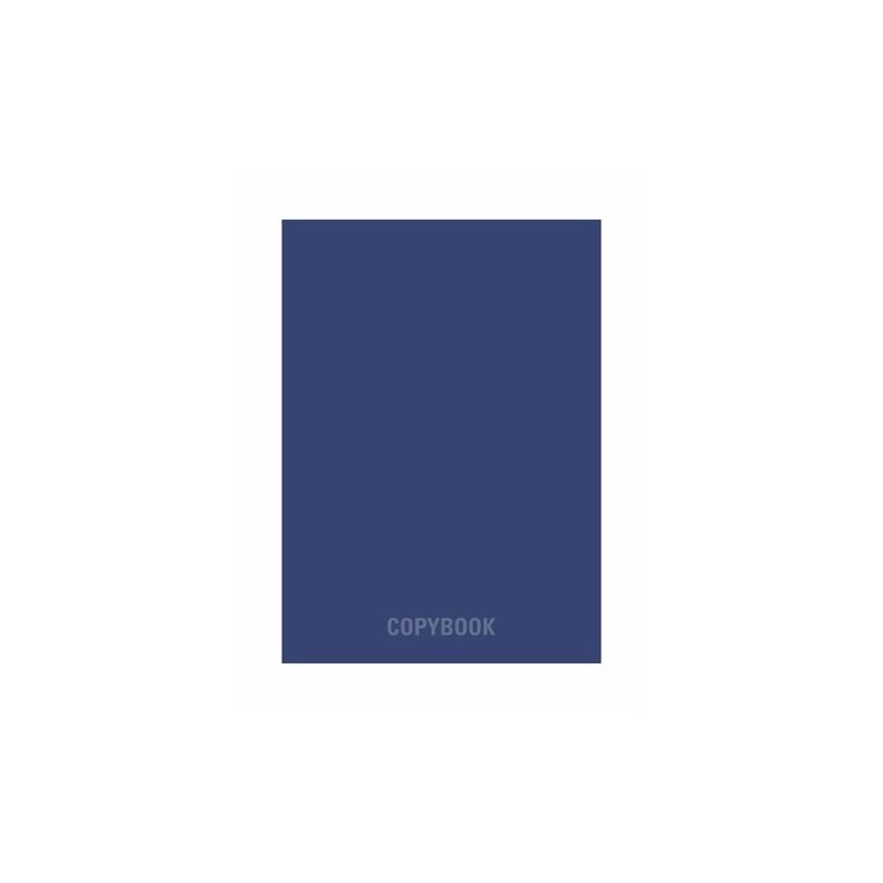 Тетрадь А4 48 листов в клетку Monotone (синяя) Т4ск48 8334
