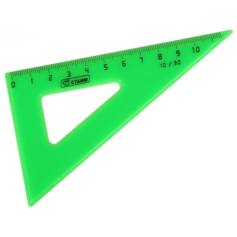Треугольник 10см*30 цветной Neon 4 цвета ТК230
