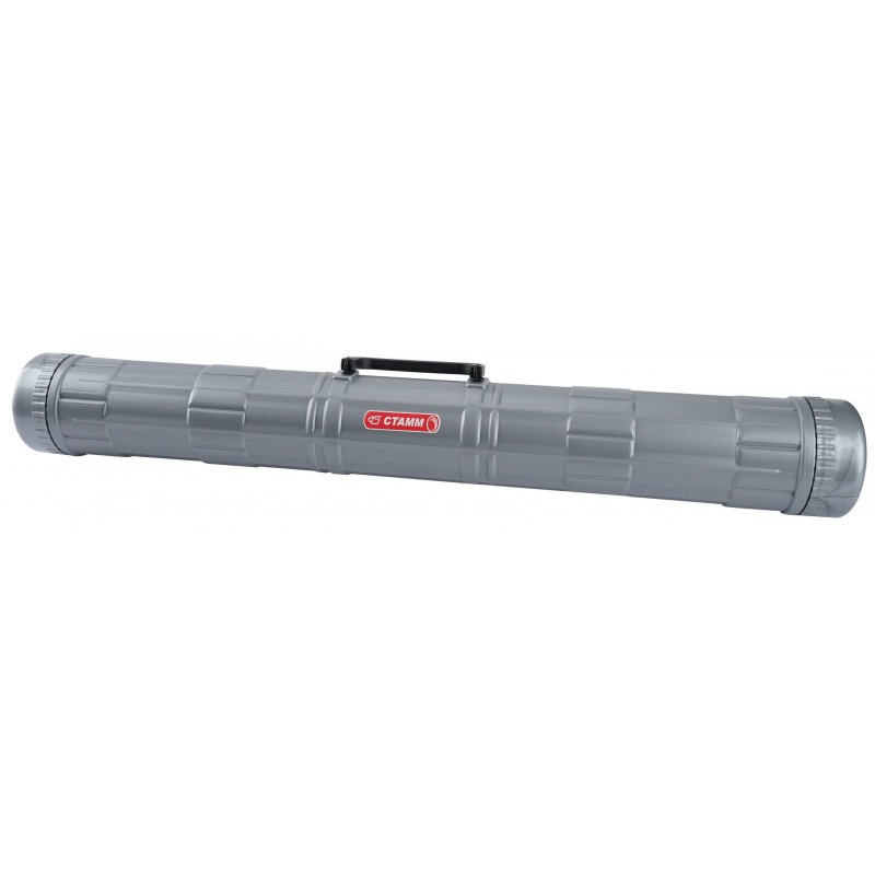 Тубус D100мм L650мм с ручкой серый ПТ42 (унив)
