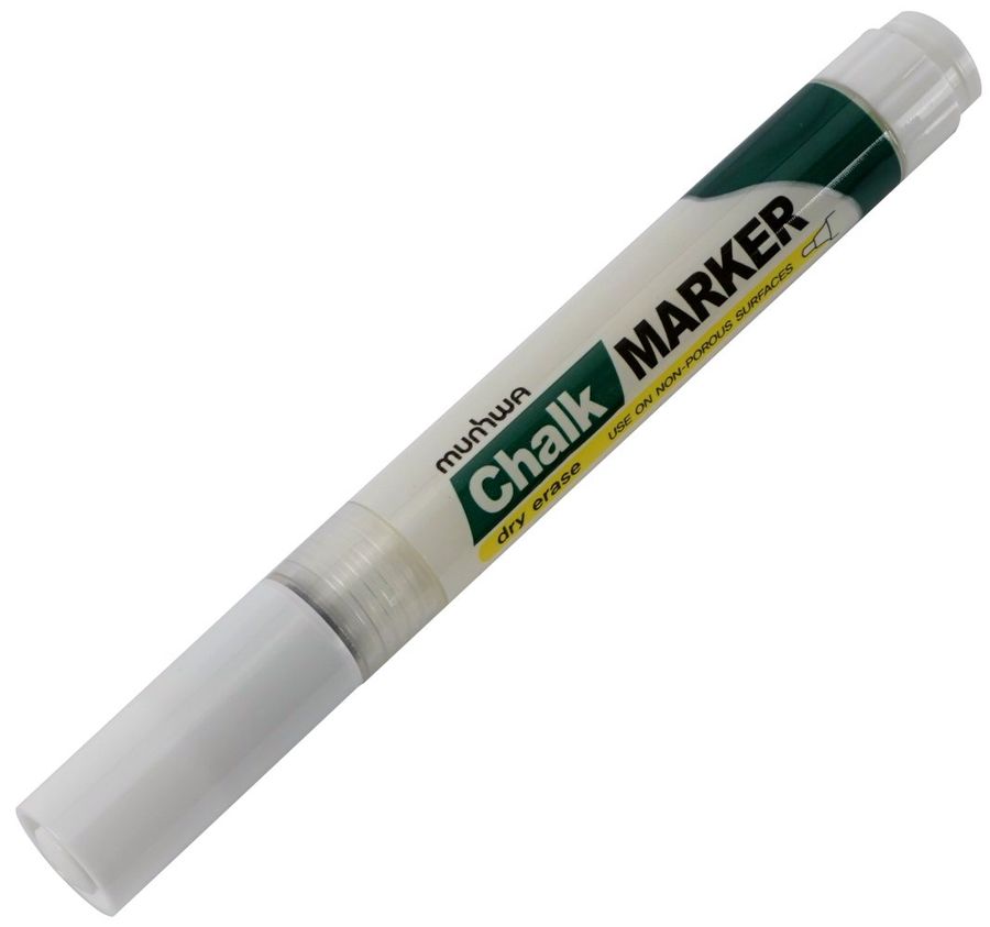 Маркер меловой Chalk Marker 3мм белый CM-05