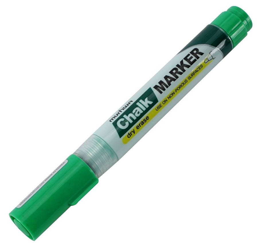 Маркер меловой Chalk Marker 3мм зеленый CM-04