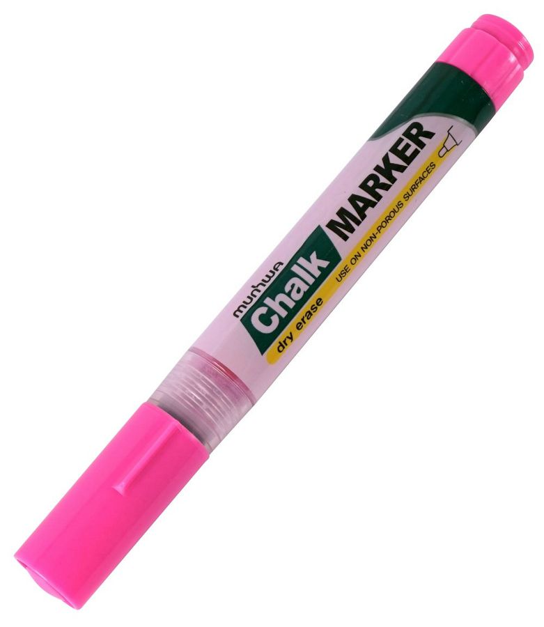 Маркер меловой Chalk Marker 3мм розовый CM-10