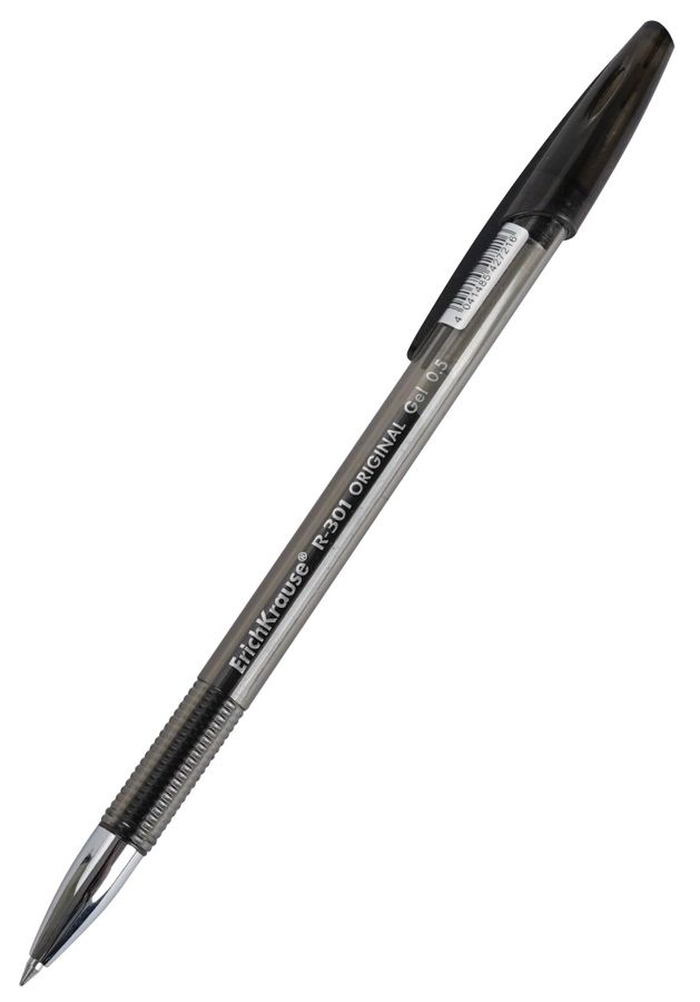 Ручка гелевая ЕК R-301 черная Original Gel 0,5мм 42721