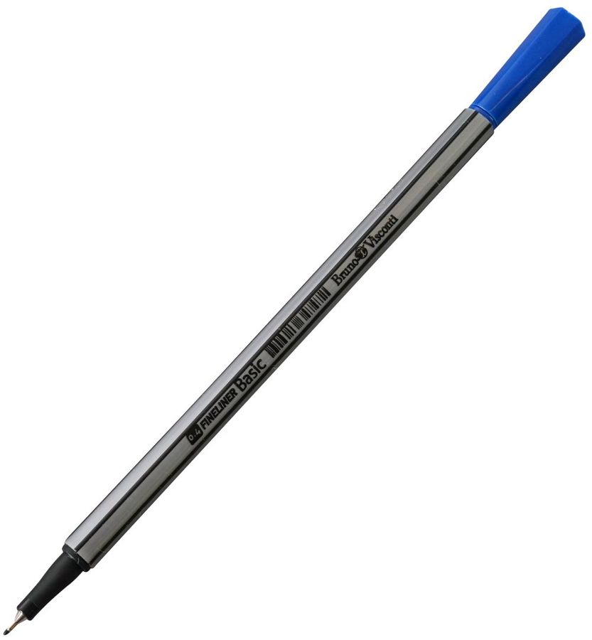 Ручка капилярная Fineliner синяя 0,4мм 36-0008