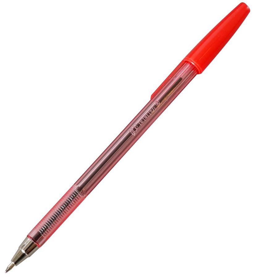Ручка шариковая 927 красная 0,4мм мет.нак. BE-AA927 кр