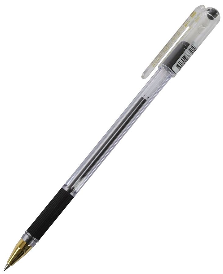Ручка шариковая MC GOLD черная 0,5мм Масляная основа рез.уп. штр.код BMC-01