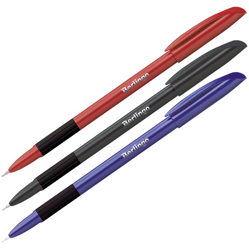 Ручка шариковая Metallic Pro синяя 0,7мм однораз. игол.стерж.корпус ассорти CBp_70753
