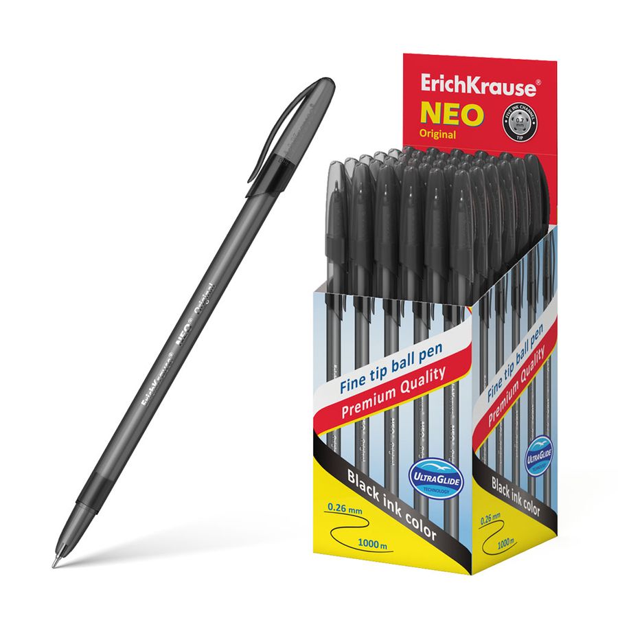 Ручка шариковая ЕК Neo Original черная 46516