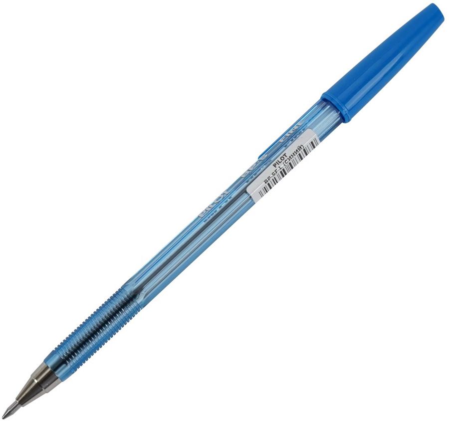 Ручка шариковая 0,7мм синяя прозрач.корпус BP-SF-L