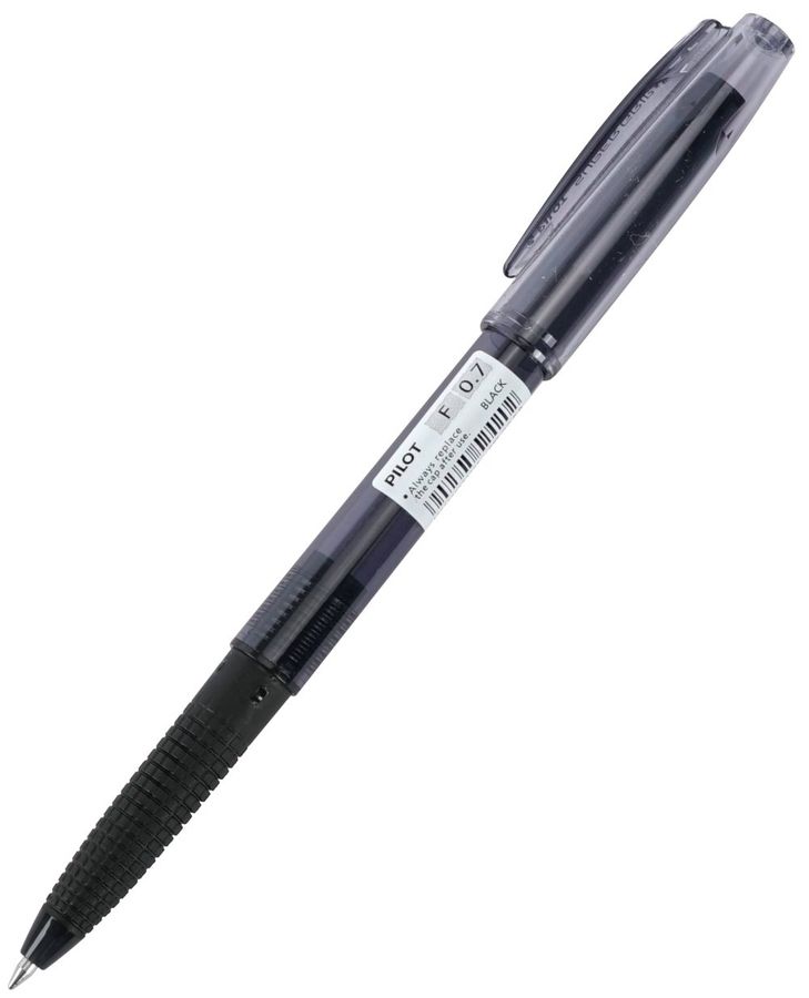 Ручка шариковая Super Grip G черная 0,7мм рез.держ. BPS-GG-F-B