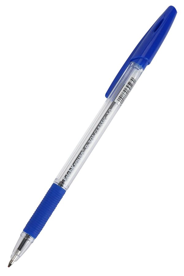 Ручка шариковая ЕК R-301 Classic 1мм синяя рез.держ. 39527
