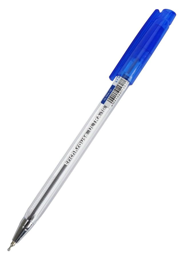 Ручка шариковая ЕК Ultra L-10 синяя 0,7мм игольчат.стержень 13873