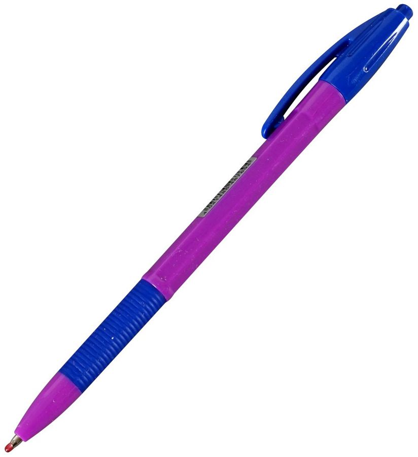 Ручка шариковая автоматическая R-301 Neon Matic&Grip 0,7мм синяя 46769