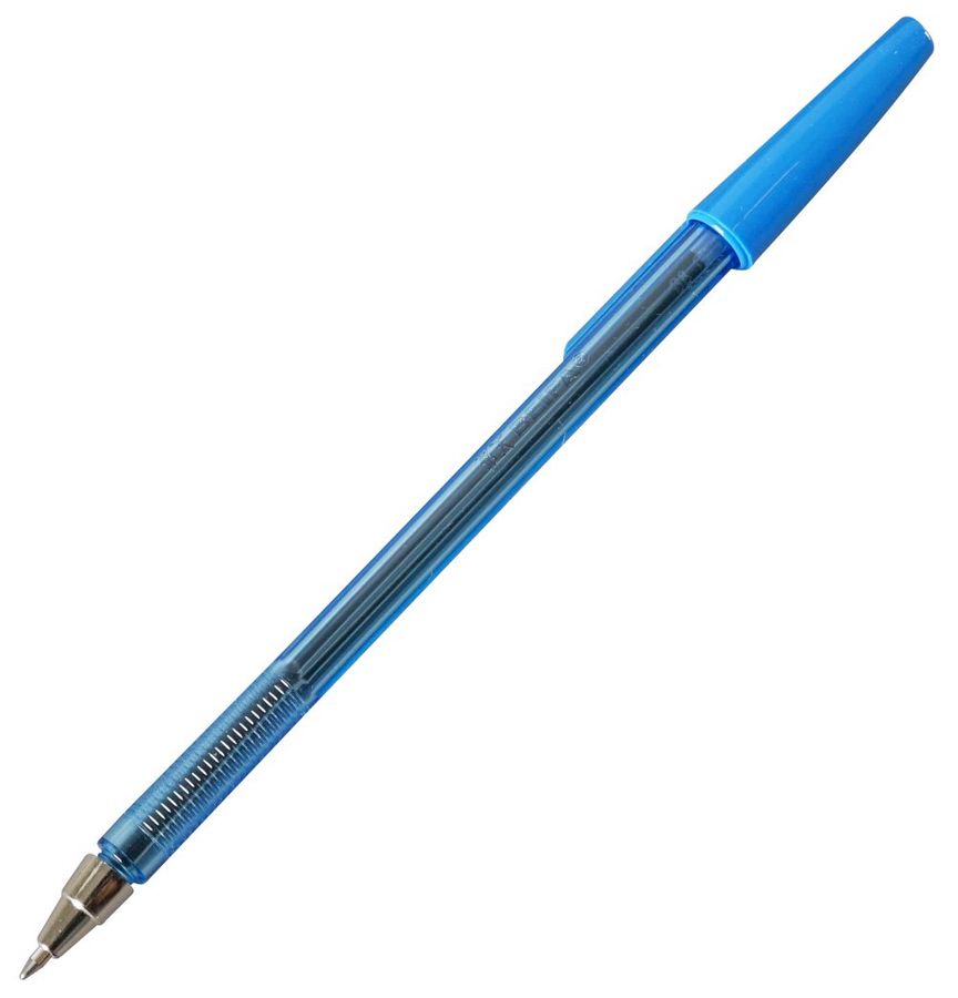 Ручка шариковая 927 синяя 0,4мм мет.нак. BE-AA927 c