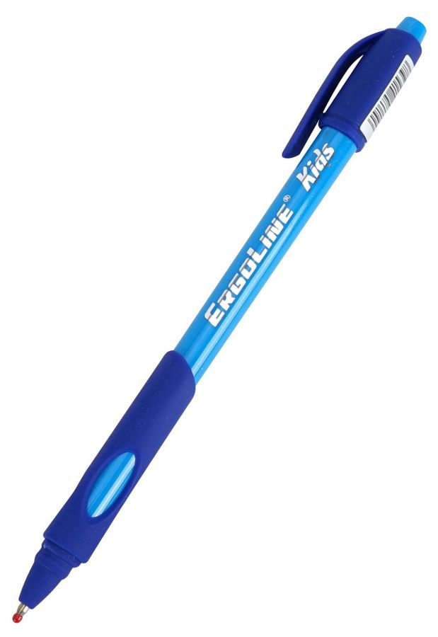 Ручка шариковая синяя Ultra Glide ErgoLine Kids 0,7мм д правшей 41539