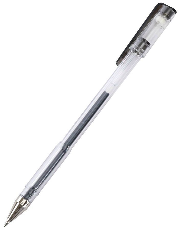 Ручка гелевая 0,5мм черная GPB01-K