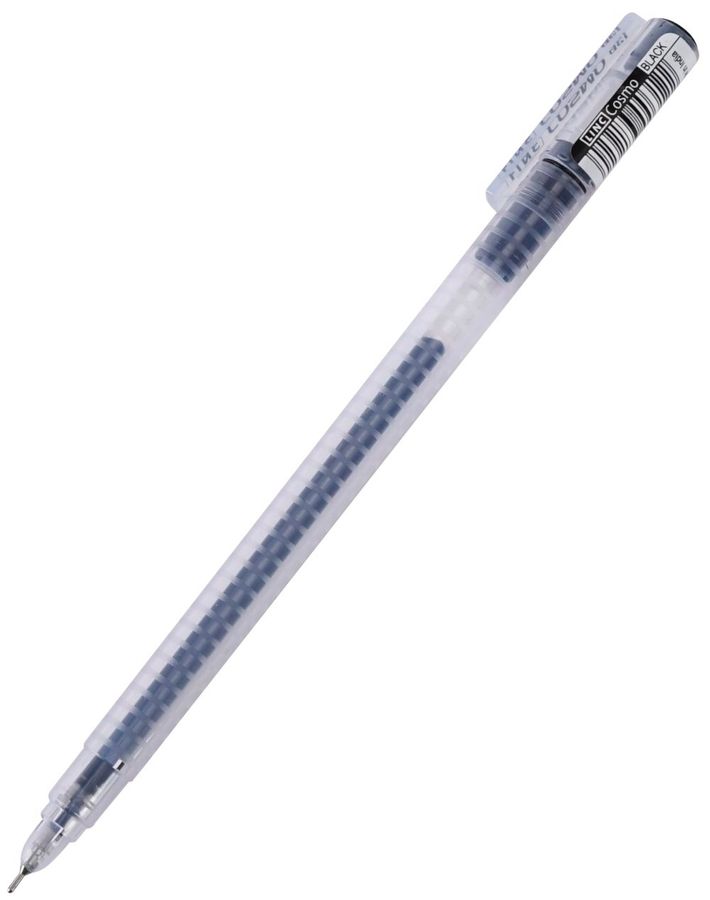 Ручка гелевая Cosmo черная 0,55мм 300S black