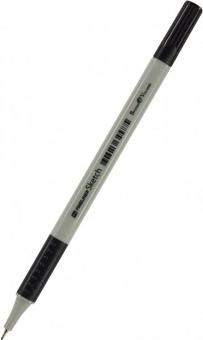 Ручка капилярная Fineliner черная 0,4мм резин.грип 36-0001