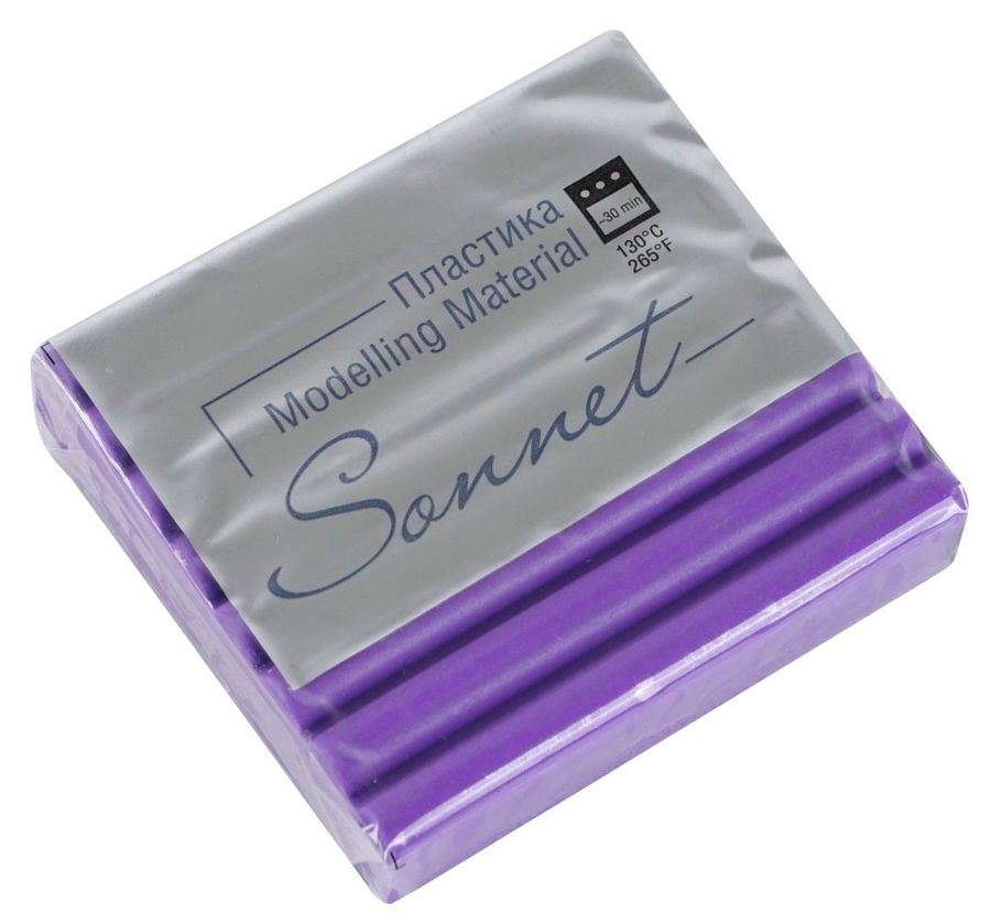 Пластика Sonnet 56гр брус фиолетовый флюоресцентная 5965607